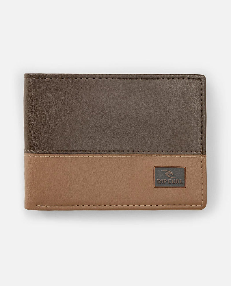 Load image into Gallery viewer, Rip Curl Corpawatu Icon PU Slim Wallet Coffee 01CMWA-0005
