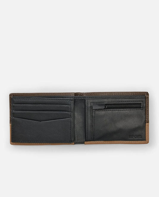 Rip Curl Corpawatu Icon PU Slim Wallet Coffee 01CMWA-0005