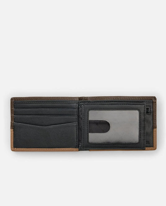 Rip Curl Corpawatu Icon PU Slim Wallet Coffee 01CMWA-0005
