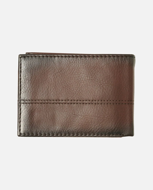 Rip Curl Corpawatu Icon PU Slim Wallet Black/Tan 01CMWA-5140