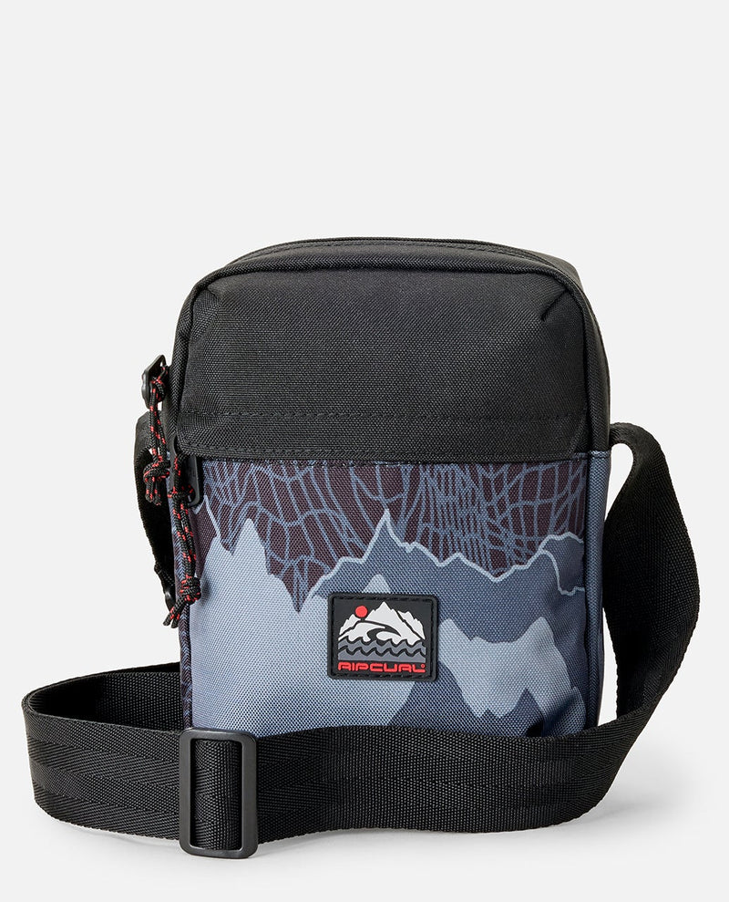 Load image into Gallery viewer, Rip Curl Unisex Search Camo No Idea Pouch Black/Grey 01DMSB_0097
