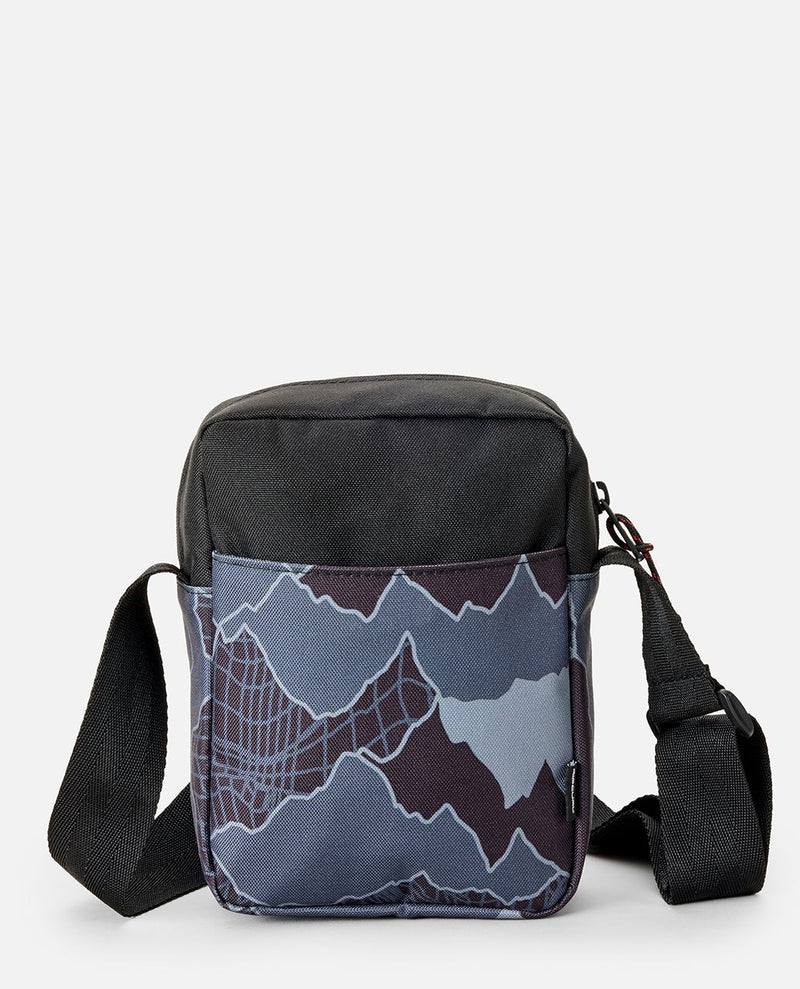 Load image into Gallery viewer, Rip Curl Unisex Search Camo No Idea Pouch Black/Grey 01DMSB_0097
