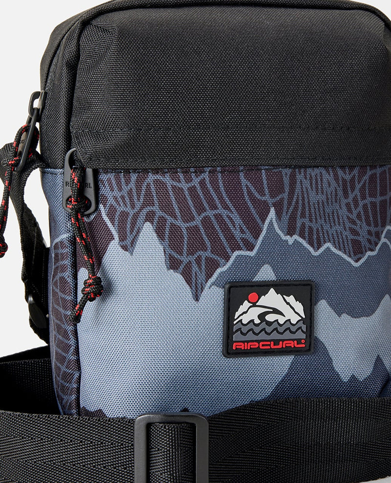 Load image into Gallery viewer, Rip Curl Unisex Search Camo No Idea Pouch Black/Grey 01DMSB_0097
