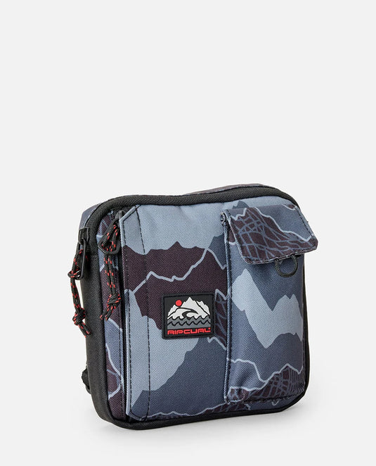 Rip Curl Unisex Search Camo 24/7 Pouch Black/Grey 01FMSB_0097
