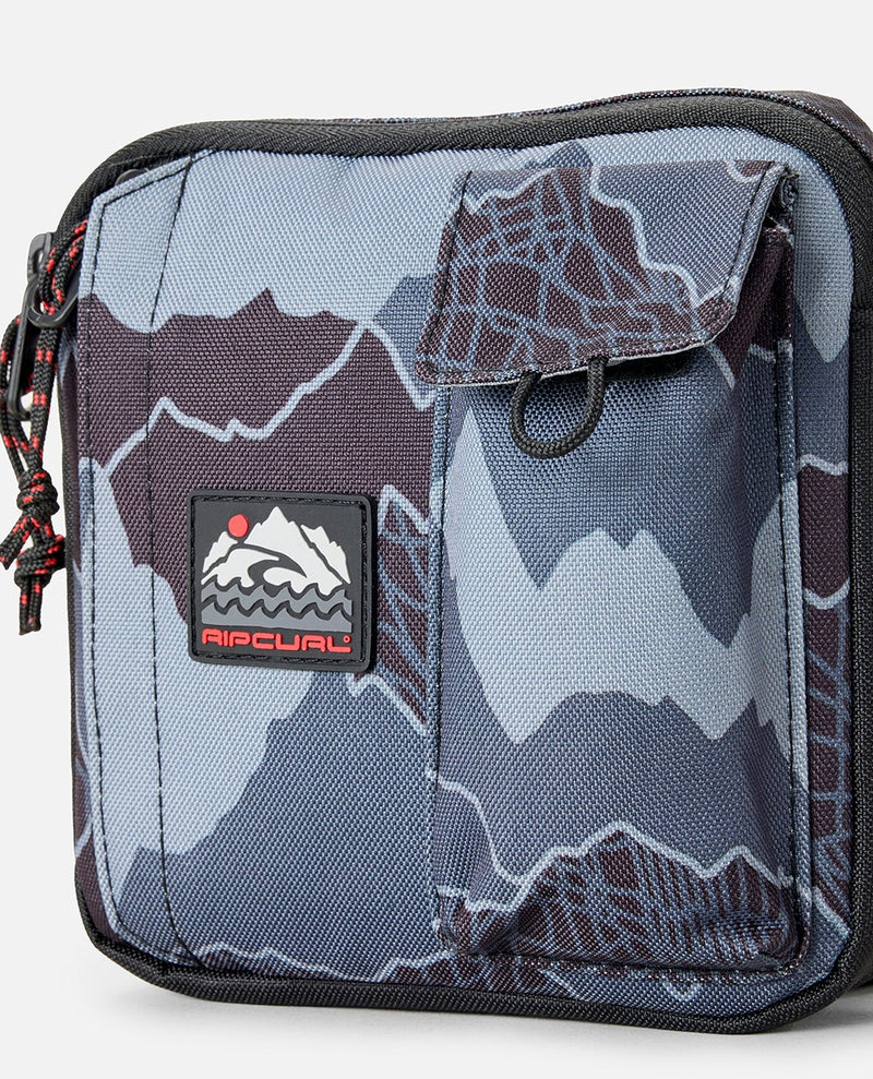 Load image into Gallery viewer, Rip Curl Unisex Search Camo 24/7 Pouch Black/Grey 01FMSB_0097
