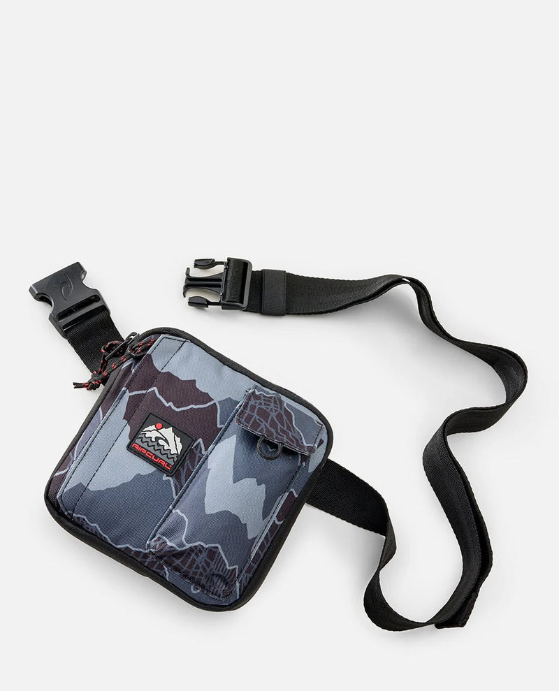 Load image into Gallery viewer, Rip Curl Unisex Search Camo 24/7 Pouch Black/Grey 01FMSB_0097
