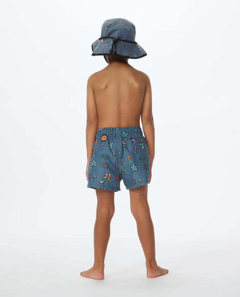 Load image into Gallery viewer, Rip Curl Kid&#39;s Mystic Waves Sun Volley Swimwear Multico 01MTBO-3282

