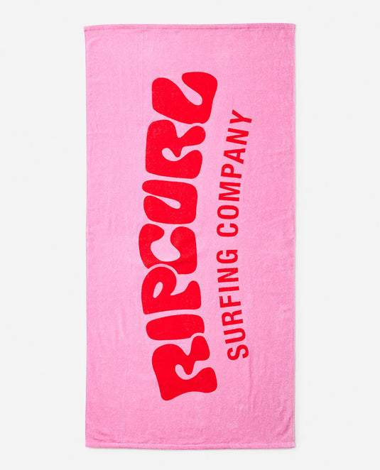 Rip Curl Women's Graphic Standard Towel Pink 01OWTO-0020