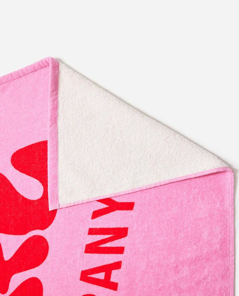 Load image into Gallery viewer, Rip Curl Women&#39;s Graphic Standard Towel Pink 01OWTO-0020

