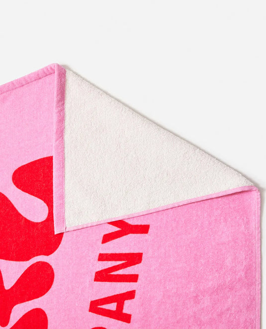Rip Curl Women's Graphic Standard Towel Pink 01OWTO-0020