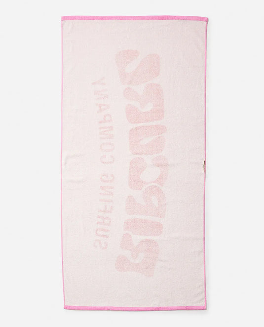 Rip Curl Women's Graphic Standard Towel Pink 01OWTO-0020