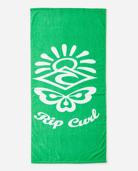 Rip Curl Women's Graphic Standard Towel Green 01OWTO-0060