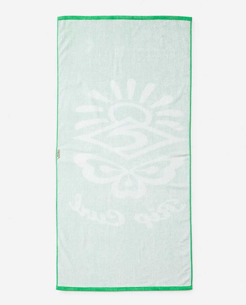 Load image into Gallery viewer, Rip Curl Women&#39;s Graphic Standard Towel Green 01OWTO-0060
