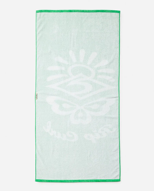 Rip Curl Women's Graphic Standard Towel Green 01OWTO-0060
