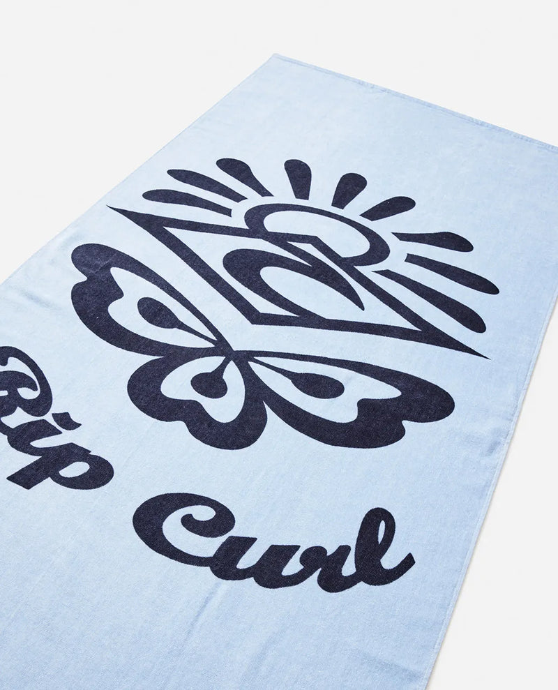 Load image into Gallery viewer, Rip Curl Women&#39;s Graphic Standard Towel Mid Blue 01OWTO-8962
