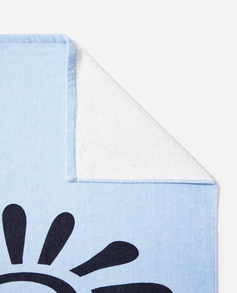 Load image into Gallery viewer, Rip Curl Women&#39;s Graphic Standard Towel Mid Blue 01OWTO-8962
