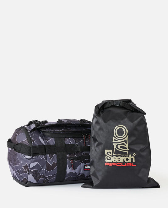 Rip Curl Unisex Search 45L Duffle Bag Black/Grey 01UMTB_0097