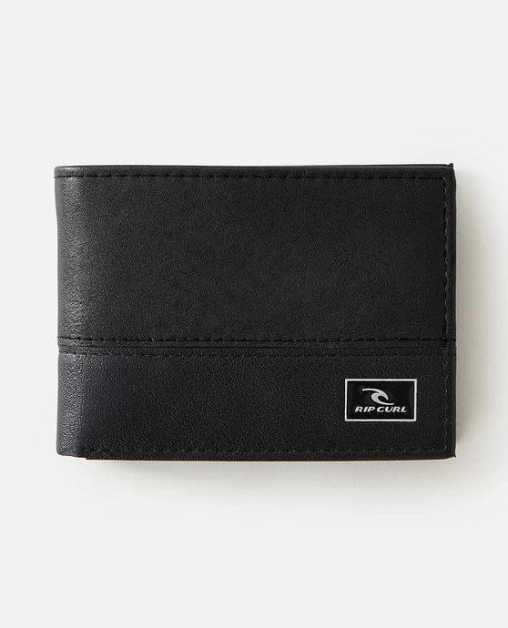 Rip Curl Unisex Corpawatu Icon PU Slim Wallet Black 01CMWA-0090