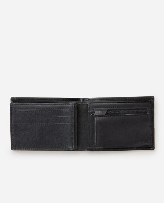 Rip Curl Unisex Corpawatu Icon PU Slim Wallet Black 01CMWA-0090
