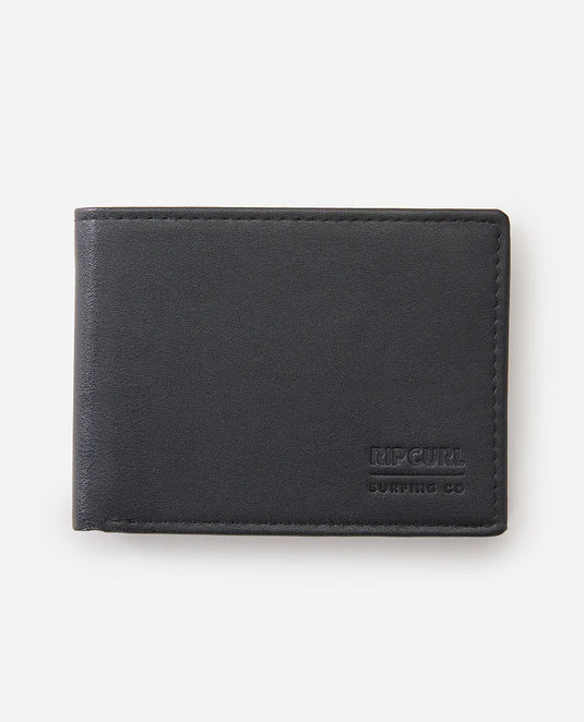 Rip Curl Men's Marked PU All Day Wallet Black 01WMWA-0090