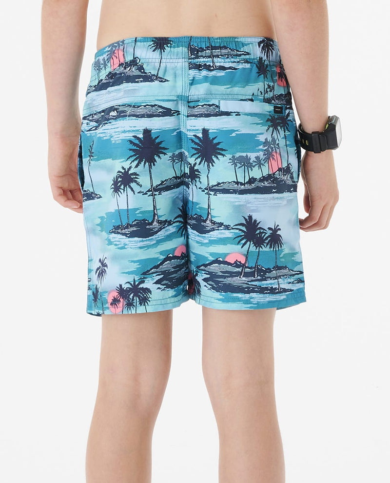 Load image into Gallery viewer, Rip Curl Kids&#39; Dreamers Volley Short Boy Boardshort Med Blue 025BBO-8111
