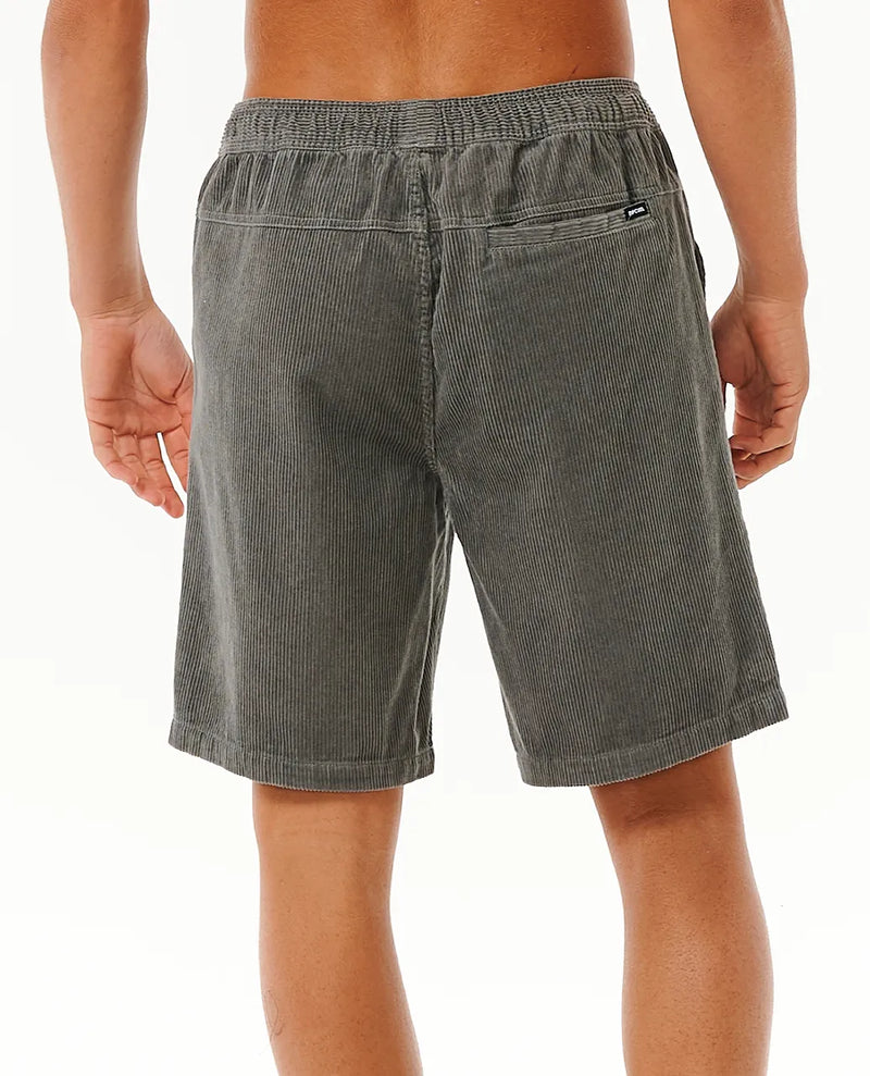 Load image into Gallery viewer, Rip Curl Men&#39;s Classic Surf Cord Volley Short Charcoal Grey 026MWS-0084

