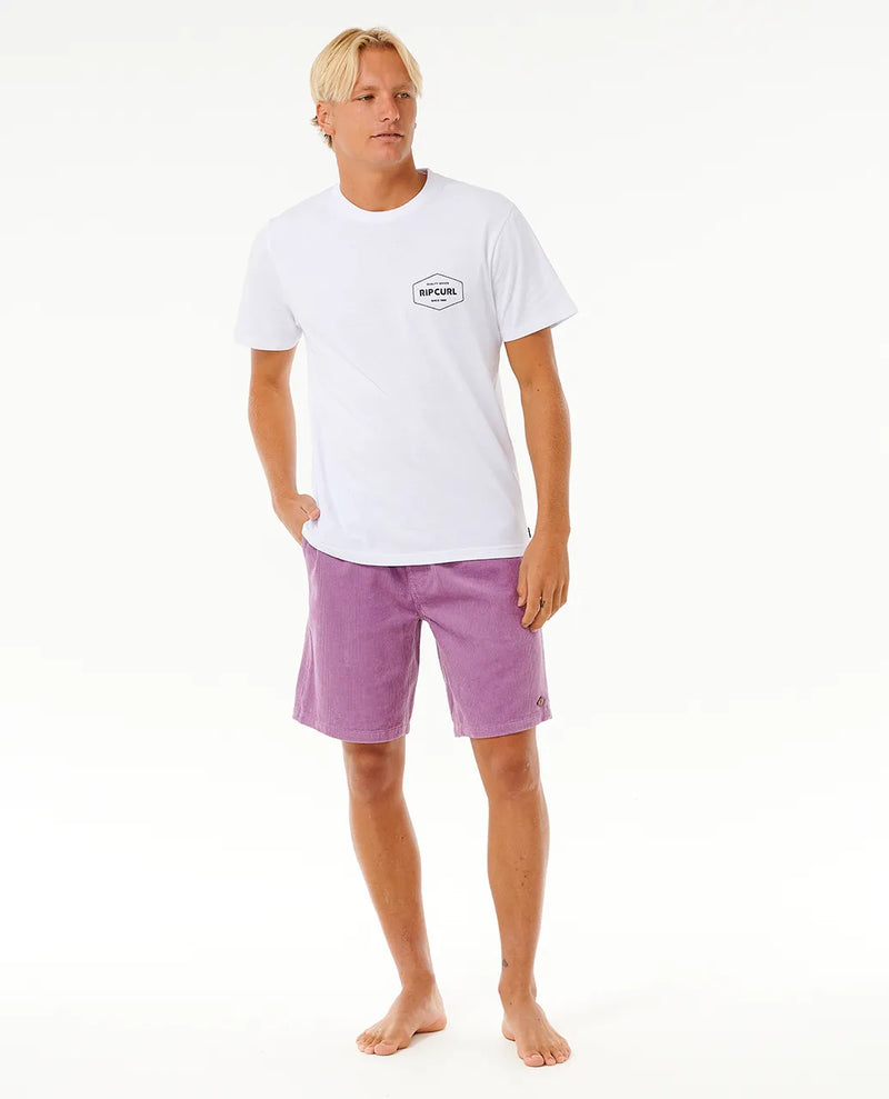 Load image into Gallery viewer, Rip Curl Men&#39;s Classic Surf Cord Volley Short Dusty Purple 026MWS-4775
