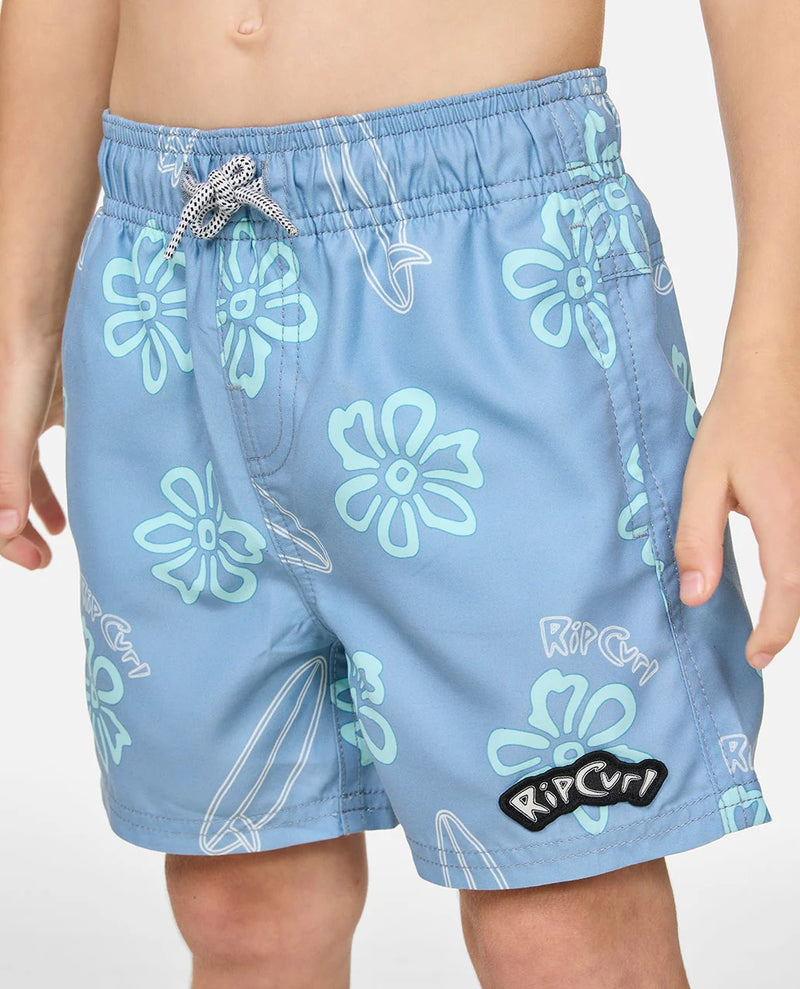 Load image into Gallery viewer, Rip Curl Kids' Ride The Wave Volley Boy Faded Denim 02LTBO_4737
