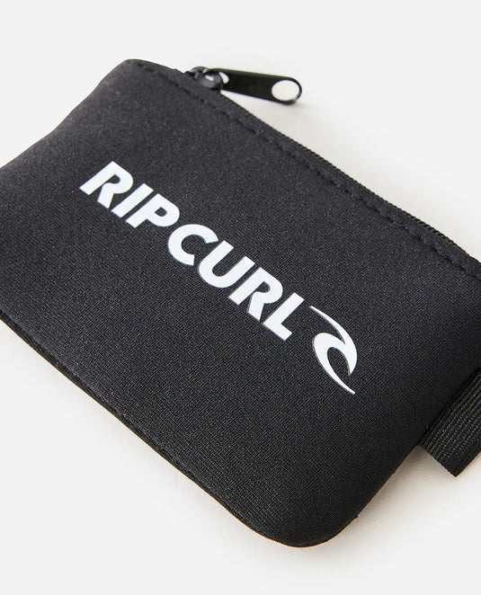 Rip Curl Unisex Neoprene Coin Wallet Black 02PMWA-0090