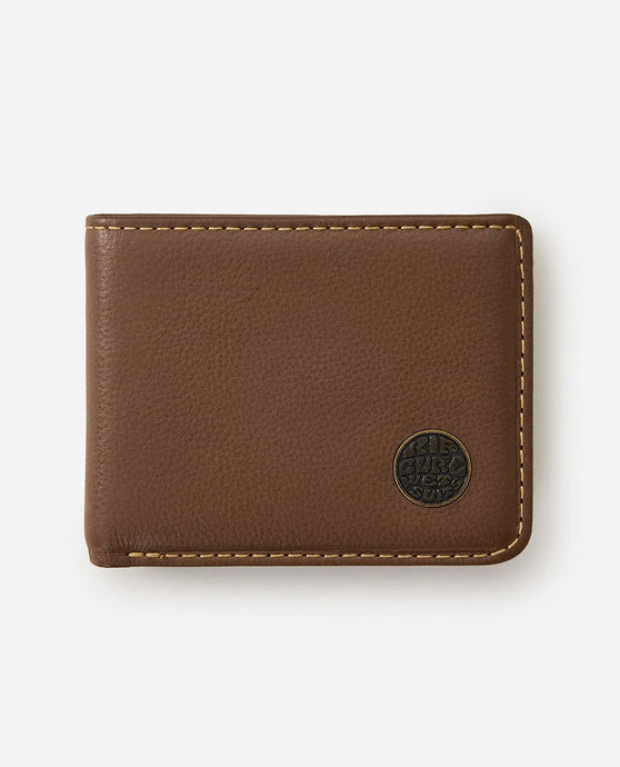 Rip Curl Unisex Wetsuit Logo RFID All Day Wallet Brown 02UMWA-0009