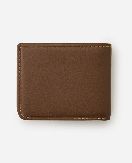 Rip Curl Unisex Wetsuit Logo RFID All Day Wallet Brown 02UMWA-0009