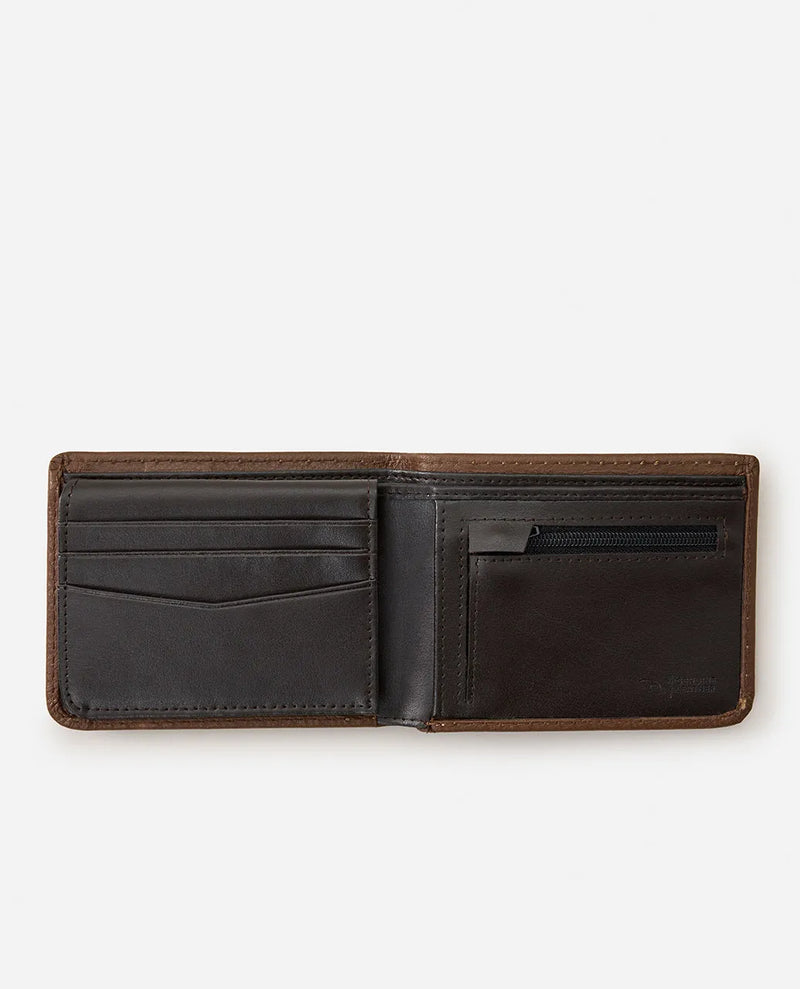 Load image into Gallery viewer, Rip Curl Unisex Wetsuit Logo RFID All Day Wallet Brown 02UMWA-0009
