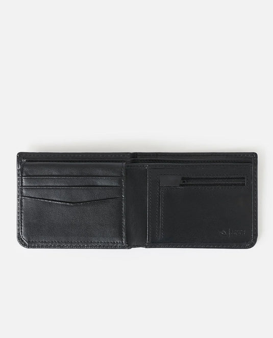 Rip Curl Wetsuit Logo RFID All Day Wallet Black 02UMWA-0090