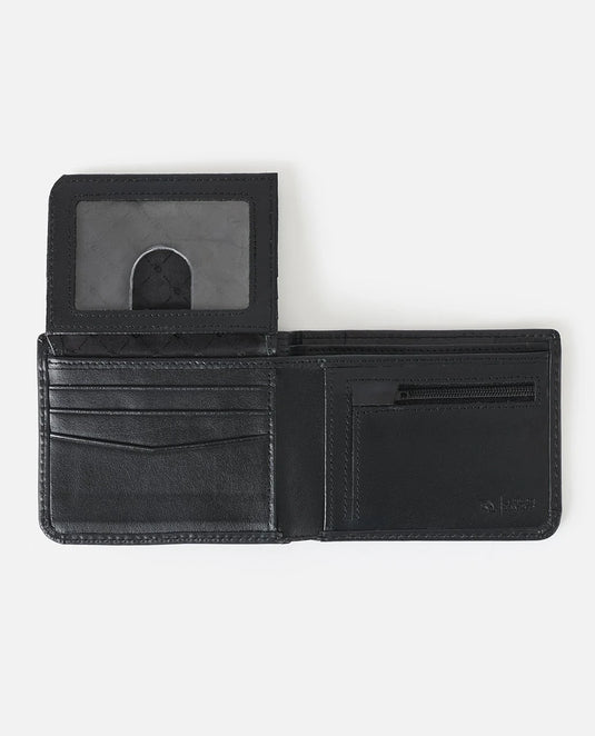 Rip Curl Wetsuit Logo RFID All Day Wallet Black 02UMWA-0090