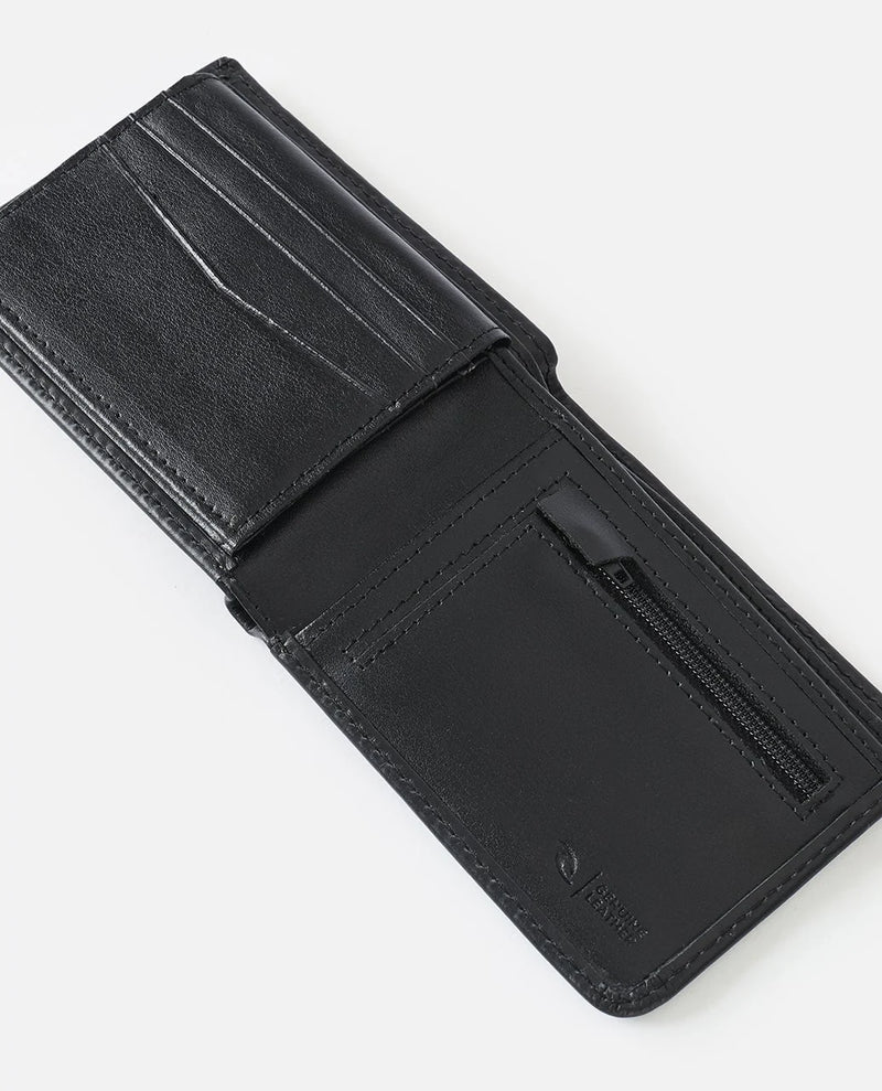 Load image into Gallery viewer, Rip Curl Wetsuit Logo RFID All Day Wallet Black 02UMWA-0090
