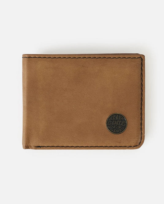 Rip Curl Wetsuit Logo RFID All Day Wallet Tan 02UMWA-1046