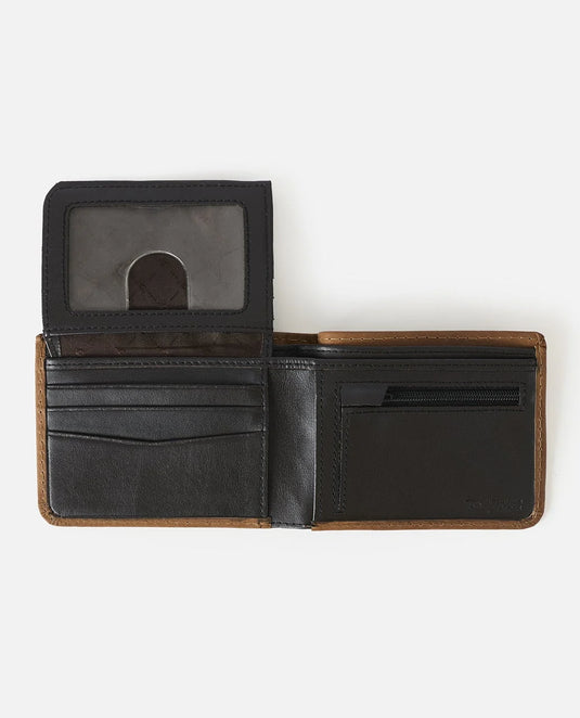 Rip Curl Wetsuit Logo RFID All Day Wallet Tan 02UMWA-1046