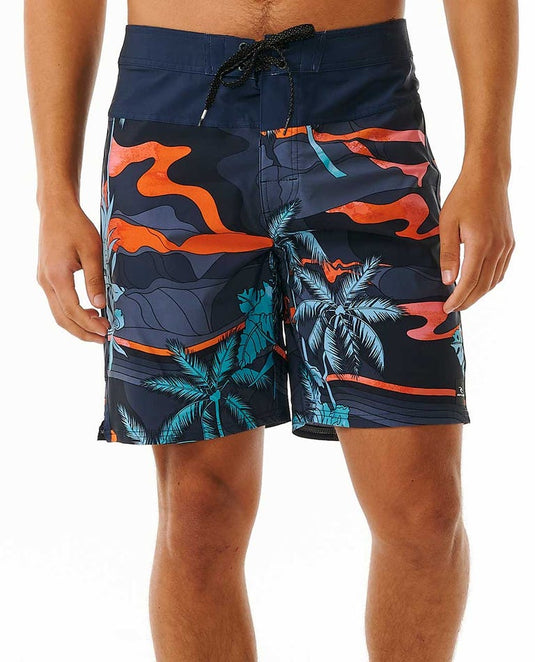 Rip Curl Men's Mirage Mason Barrel Killa Swimwear Navy 031MBO_49