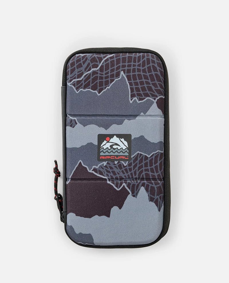 Load image into Gallery viewer, Rip Curl Unisex F-Light Search Travel Wallet Black/Grey 036MWA_0097
