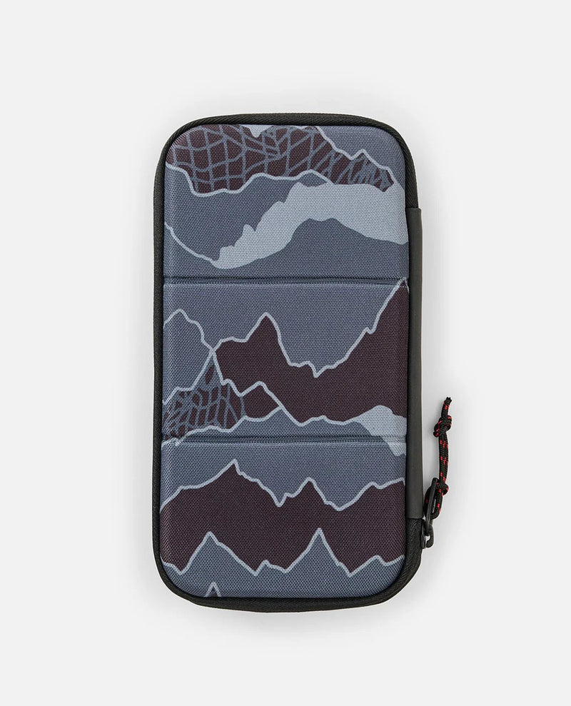 Load image into Gallery viewer, Rip Curl Unisex F-Light Search Travel Wallet Black/Grey 036MWA_0097
