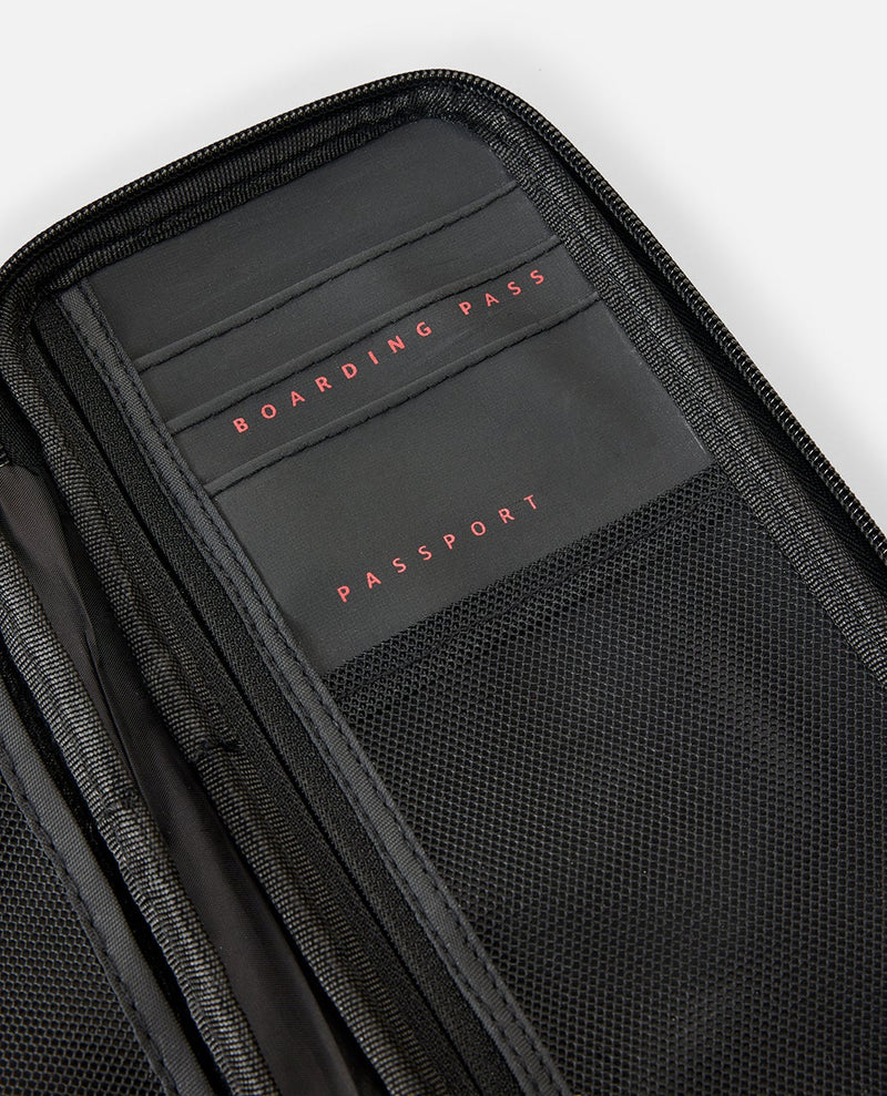 Load image into Gallery viewer, Rip Curl Unisex F-Light Search Travel Wallet Black/Grey 036MWA_0097
