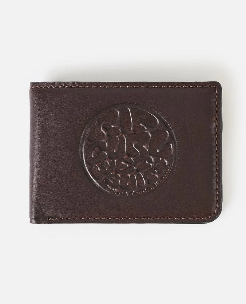 Load image into Gallery viewer, Rip Curl Premium Surf RFID Slim Wallet Brown 039MWA-0009
