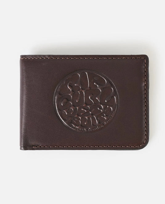 Rip Curl Premium Surf RFID Slim Wallet Brown 039MWA-0009