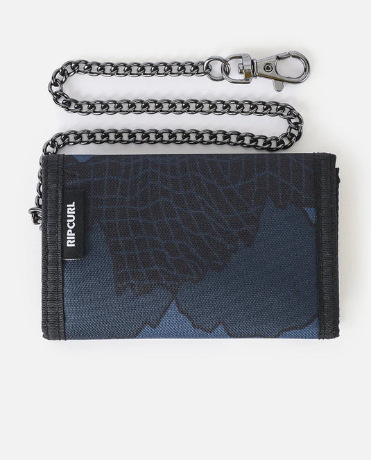 Rip Curl Sessions Chain Surf Wallet Black/Navy 03PMWA-3327
