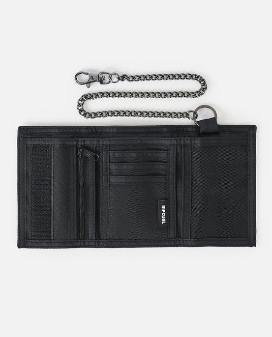 Rip Curl Sessions Chain Surf Wallet Black/Navy 03PMWA-3327