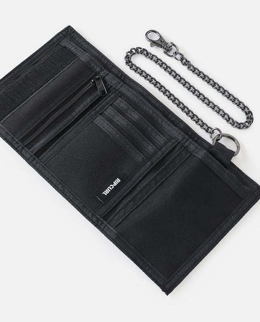 Rip Curl Sessions Chain Surf Wallet Black/Navy 03PMWA-3327