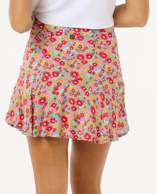 Rip Curl Women's Las Dalias Skort Blue 03VWWS-0070