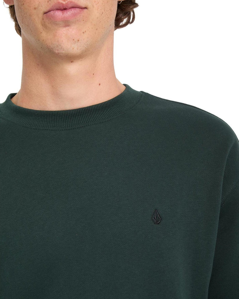 Load image into Gallery viewer, Volcom Men's Single Stone Sweatshirt Scarab A4612625-SCB
