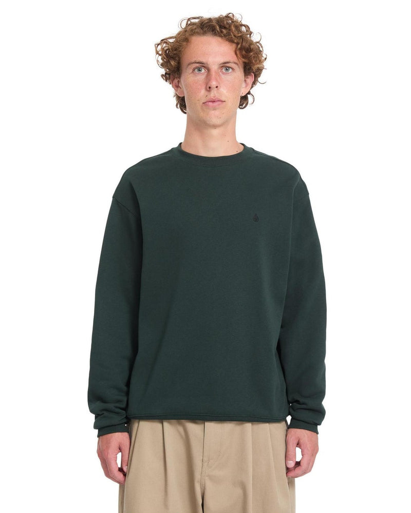 Load image into Gallery viewer, Volcom Men's Single Stone Sweatshirt Scarab A4612625-SCB
