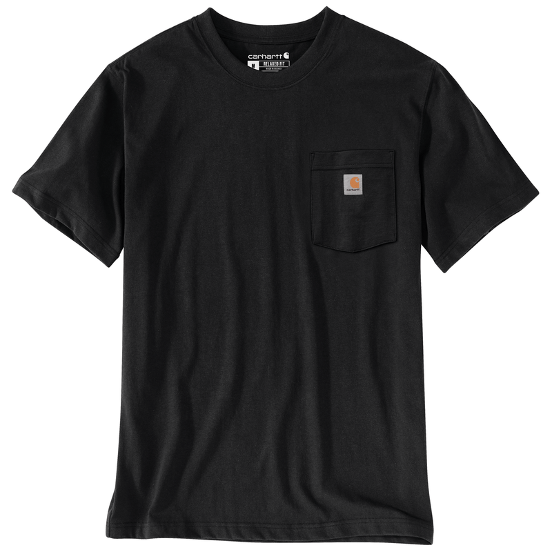 Load image into Gallery viewer, Carhartt Men's Irvine Relaxed 3D Logo T-Shirt Black 107319-N04
